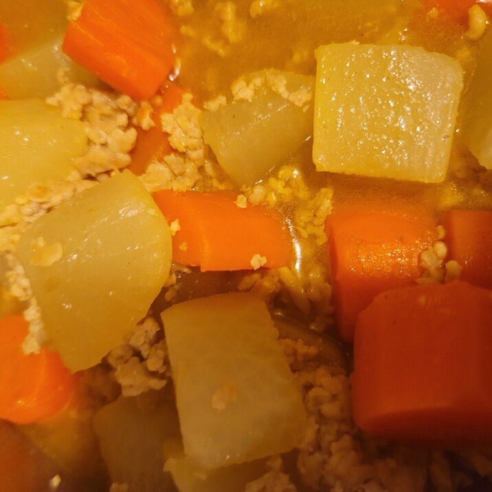 大根のカレー煮
